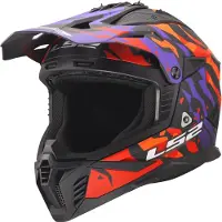 LS2 MX708 Fast II Grotesk Casque de motocross Taille