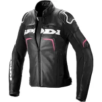 Spidi Evorider 2 Lady Noir Fuchsia CE Blouson Taille 48