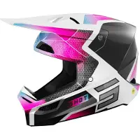 Shot Race Gear Race Phaser Off-road Helmet Blanc L