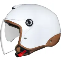 NEXX Y.10 Sunny Blanc Braun Casque Jet Taille XS