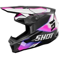 Shot Race Gear Lite Astral Off-road Helmet Noir L