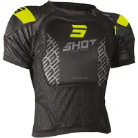 Shot Trooper Short Sleeve Protection T-shirt Noir 2XL