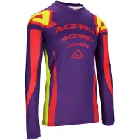 Acerbis Mx J-track Askar Long Sleeve Jersey Violet XL