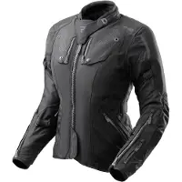 Rebelhorn Veste textile de moto imperméable pour femmes Hiker 4, noire, taille 5XL