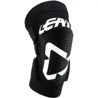 Leatt 3DF 5.0 Protège-genoux Motocross Noir Blanc Taille S-M