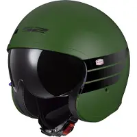 LS2 Of599 Spitfire Ii Retro Open Face Helmet Vert M