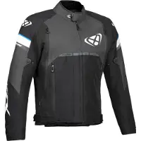Ixon Allroad Noir Anthracite Bleu Blouson Moto Textile Taille 3XL