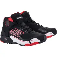 Alpinestars Chaussures De Moto MM93 CR-X Drystar Black Red White, Taille: 10.5