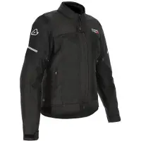 Acerbis On Road Ruby Ladies Black Textile Jacket Taille XS