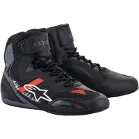 Alpinestars Chaussures Faster-3 Rideknit Black Gray Bright Red