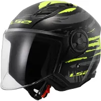 LS2 OF616 Airflow II Brush Casque jet