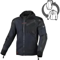 Sonstiges Veste textile de moto Macna Distec, bleu/noir, taille S