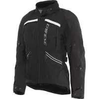Dainese Veste de moto textile imperméable Gullfoss D-Dry pour femme, noir/blanc, taille 48