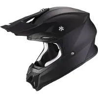 Scorpion VX-16 Evo Air Solid Mat Noir Casque Cross Taille S
