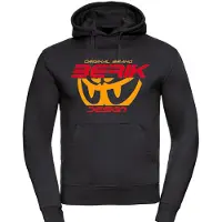 Berik Sweat à capuche The New Eye de , noir/orange/rot, 3XL