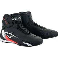 Alpinestars Chaussure Sektor Black White Red Fluo