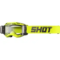 Shot Iris 2.0 Solid With Roll Off Off-road Goggles Jaune Iridium Rainbow/CAT2