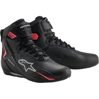 Alpinestars Chaussures Stella Faster-4 Drystar Black Gray Coral Fluo