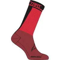 Alpinestars Chaussettes Merino 24 Red Black