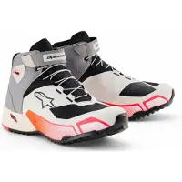 Alpinestars Stella CR-X Drystar Gris/Rose/Noir/Blanc 8 femmes