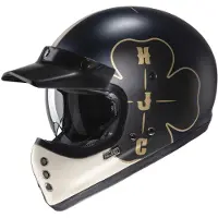 HJC V60 Ofera MC5SF Casque Intégral Mat/Noir/Doré XS unisex