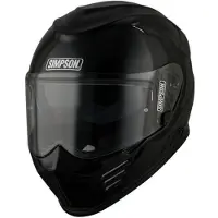 Simpson Casque solide Venom 06, couleur noire, taille L (60)