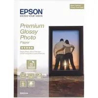 Epson Premium Glossy Photo Paper - Brillant - 130 x 180 mm - 255 g/m² - 30 feuille(s) papier photo - pour EcoTank ET-1810, 2810, 2811, 2814, 2815, 2820, 2825, 2826, 2850, 2851, 2856, 4800, 4850