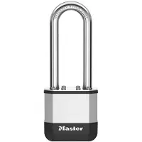 Master Lock Elite 64mm Girth Strap 45mm Argenté