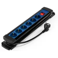 HBM bloc multiprise 6 prises IP20 1,5 m