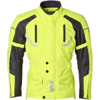 GMS Taylor Veste Moto Textile Jaune Néon Taille M