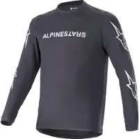 Alpinestars A-dura Switch Long Sleeve Enduro Jersey Noir 7-8 Years Enfants