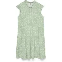 Vero Moda Robe 'VMAlba' menthe / blanc