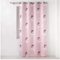 Douceur d'intérieur Rideaux, stores PETITE PRINCESSE - Rose - 140x260 cm