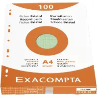 Exacompta Fiches (210 x 297 mm, 205 g/m²)