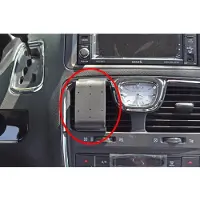 Brodit ProClip-Lancia Grand Voyage12-15 Center mt, Support pour smartphone, Noir