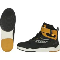 Furygan Get Down, bottes imperméables ,Noir/Blanc/Marron Clair ,37 EU