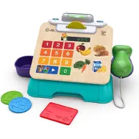 Hape Jeu d'éveil Caisse enregistreuse Magic Touch
