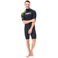 Jobe Shorty à Manches Courtes Avec Fermeture éclair Dans Le Dos Heavy Duty 2.5/2 Mm