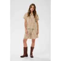 Saint tropez Chemisier 'Zalinda' beige / camel