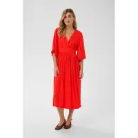 Saint tropez Robe 'SZPhernanda' rouge feu