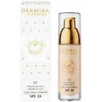 Dermika Luxury Ceramides, fond de teint 4 en 1, SPF 30, teinte 01, 30 ml