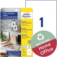 Avery Étiquettes universelles 210 x 297 mm, 10 feuilles