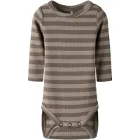 Name it Barboteuse / body 'NBNBANIO' marron / brun foncé