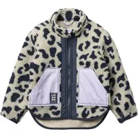 Liewood Veste en polaire 'Noam Pile' crème / marine / lavande