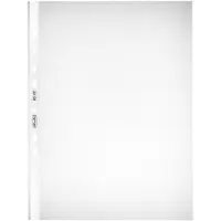 Herlitz - pochette perforée, format A4, grainée, 0,055 mm, pqt 100