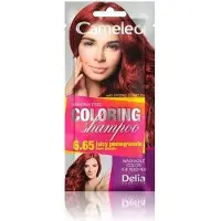 Cameleo Grenade Shampooing colorant Rapide et facile Couleur rafraîchissante Lavable Coloration ton sur ton 40ml 6.65 Juicy Pomegranate