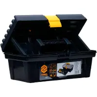 TRIZERATOP Caisse à outils, caisse à outils en plastique 12" 312x167x130 mm