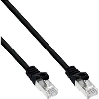 InLine 71507S Câble patch, F/UTP, Cat.5e, noir, 7m