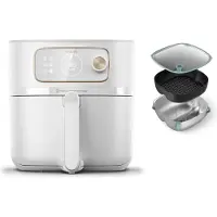 Philips Airfryer Combi XXL Connected, 8,3 l, blanc (HD9876/25)
