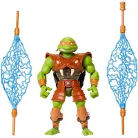 Mattel Figurka akcji MOTU x TMNT: Michelangelo z serii Turtles of Grayskull 14 cm